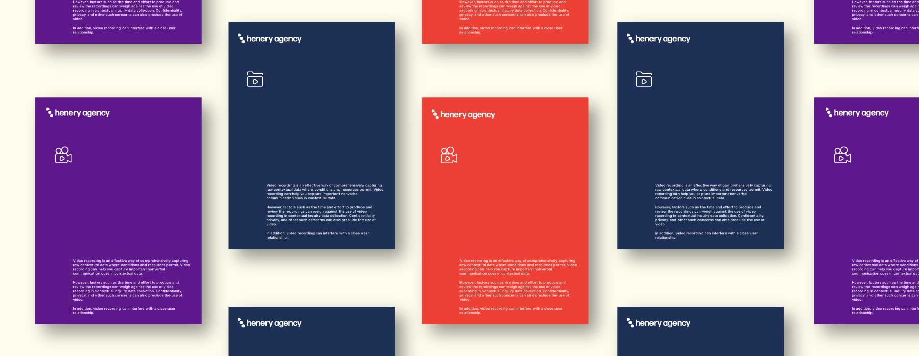 henery agency info cards