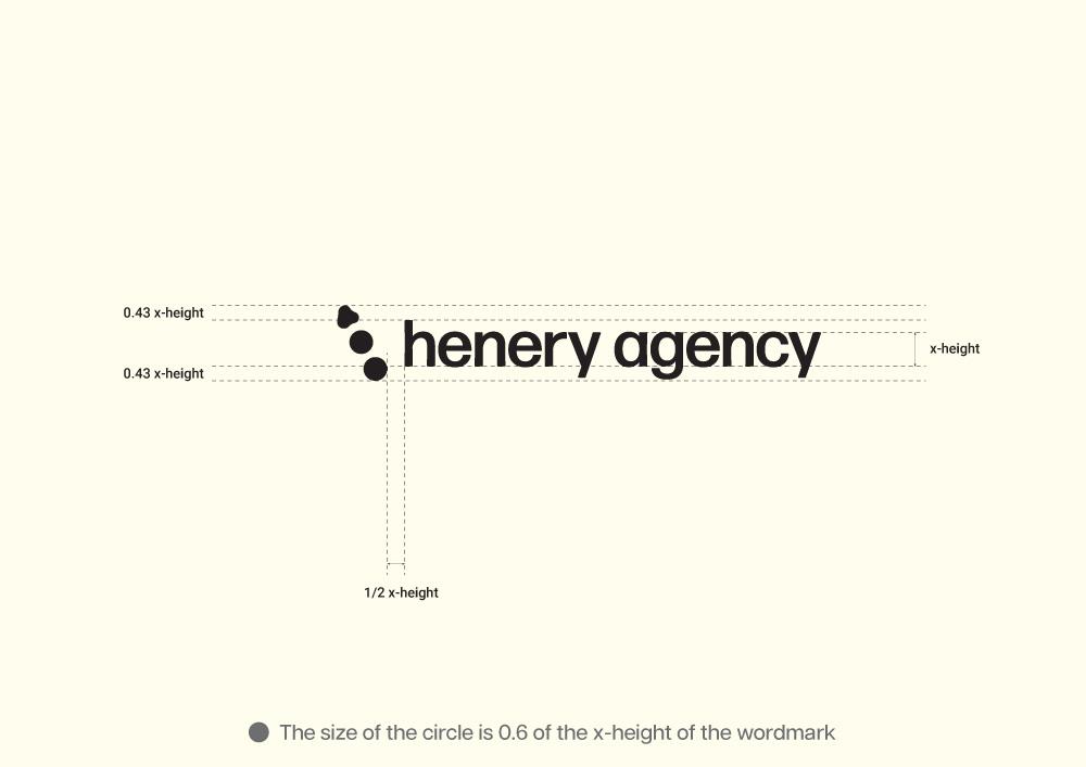 henery agency logo details