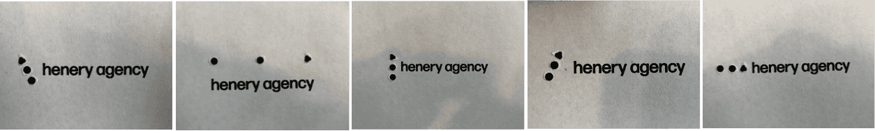 henery agency logo sketch