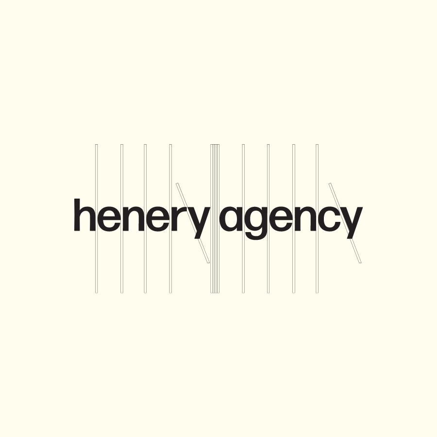 henery agency logo spacing