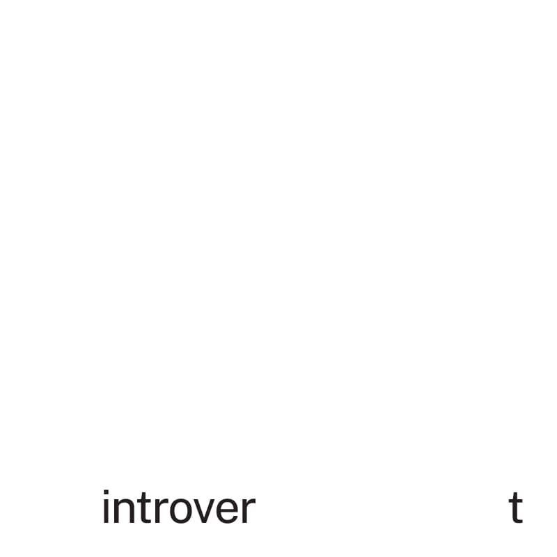 introvert